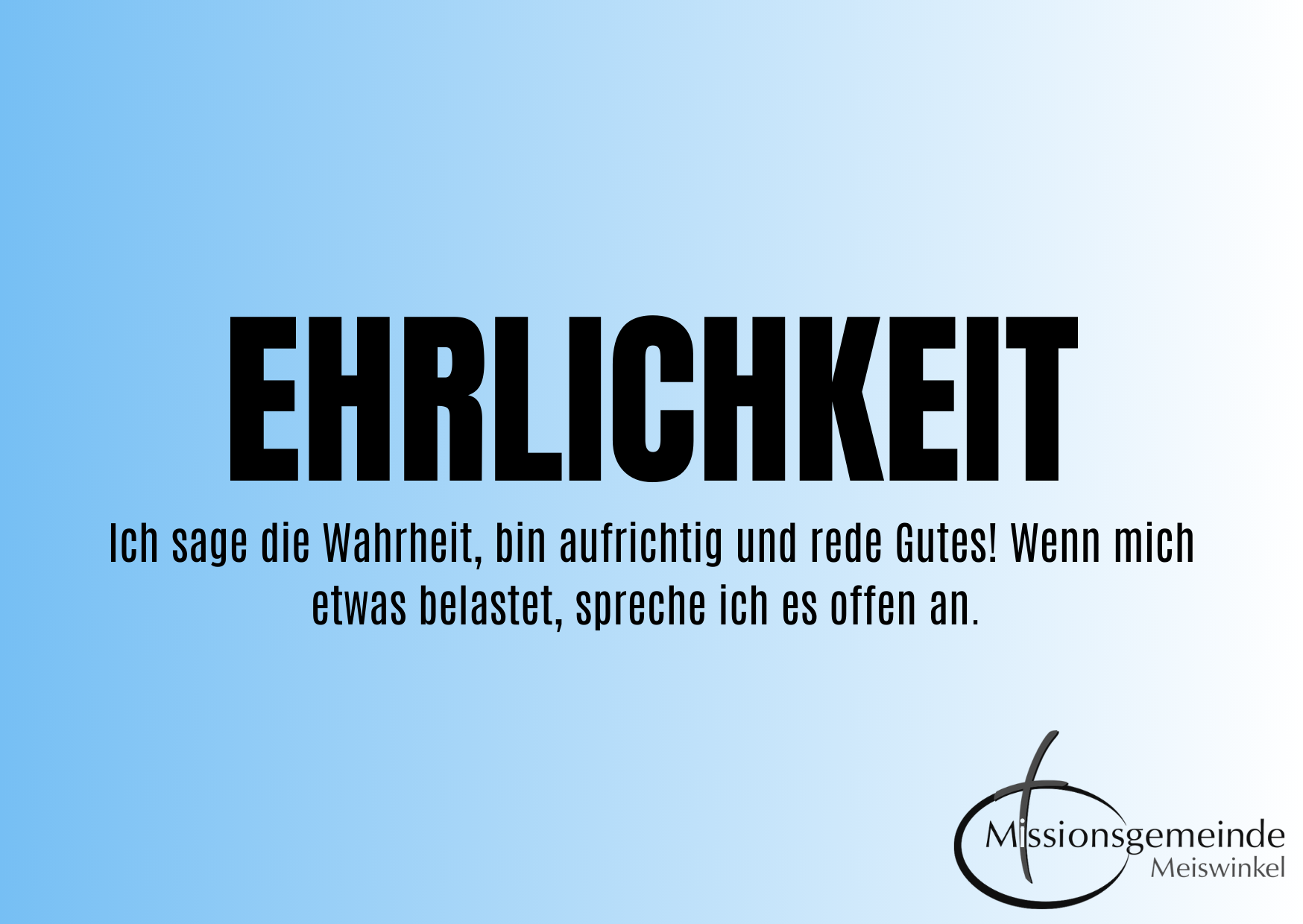 EhrlichkeitVorderseite