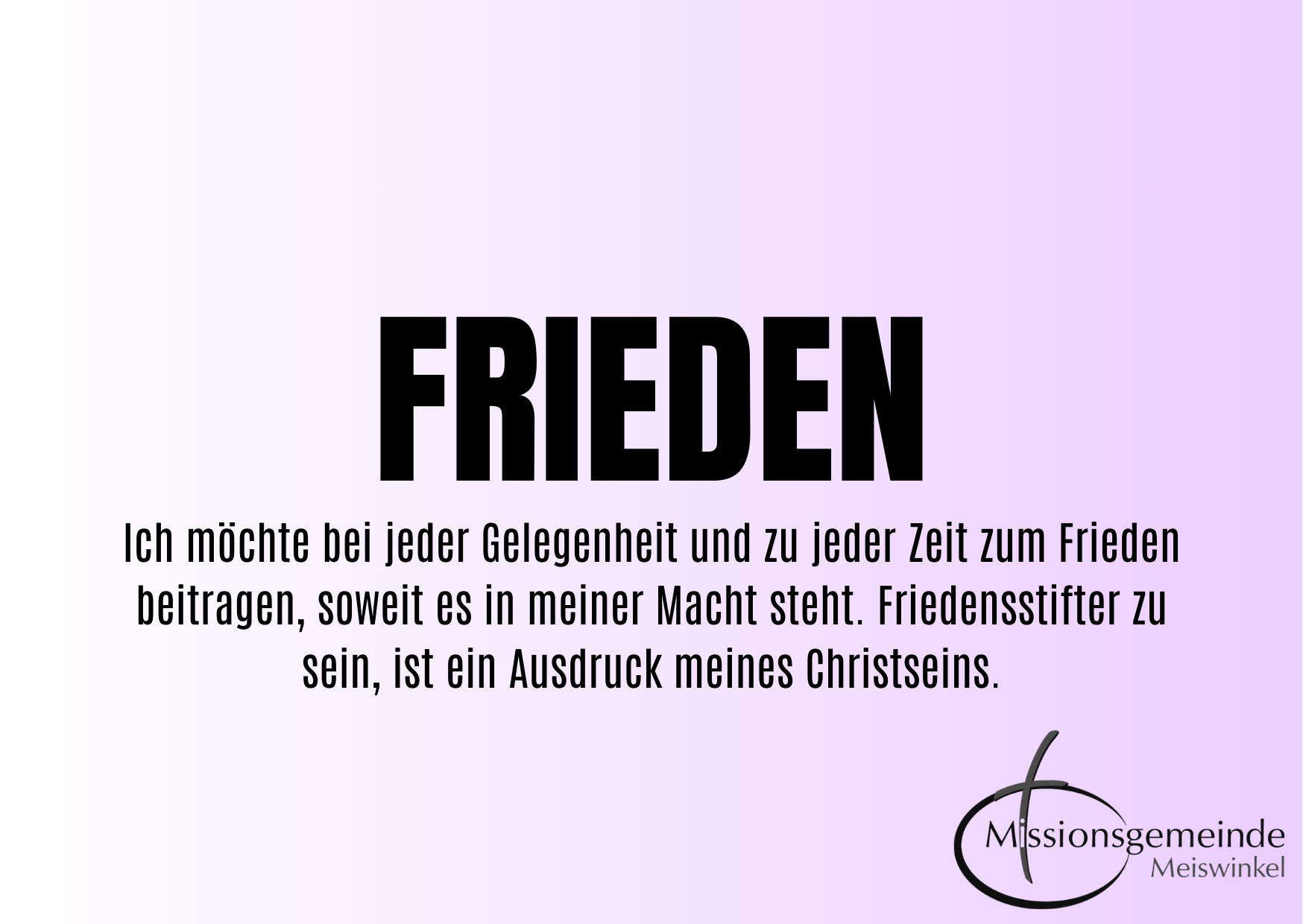 FriedenVorderseite